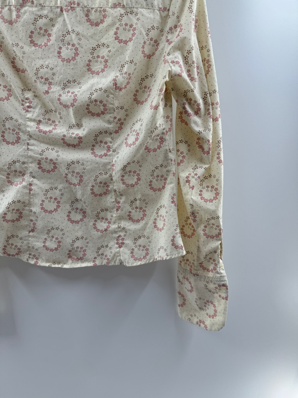 Free People Sleepwear Printed Button Down Top – Women’s Medium - Picture 8 of 8